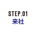STEP.01 来社